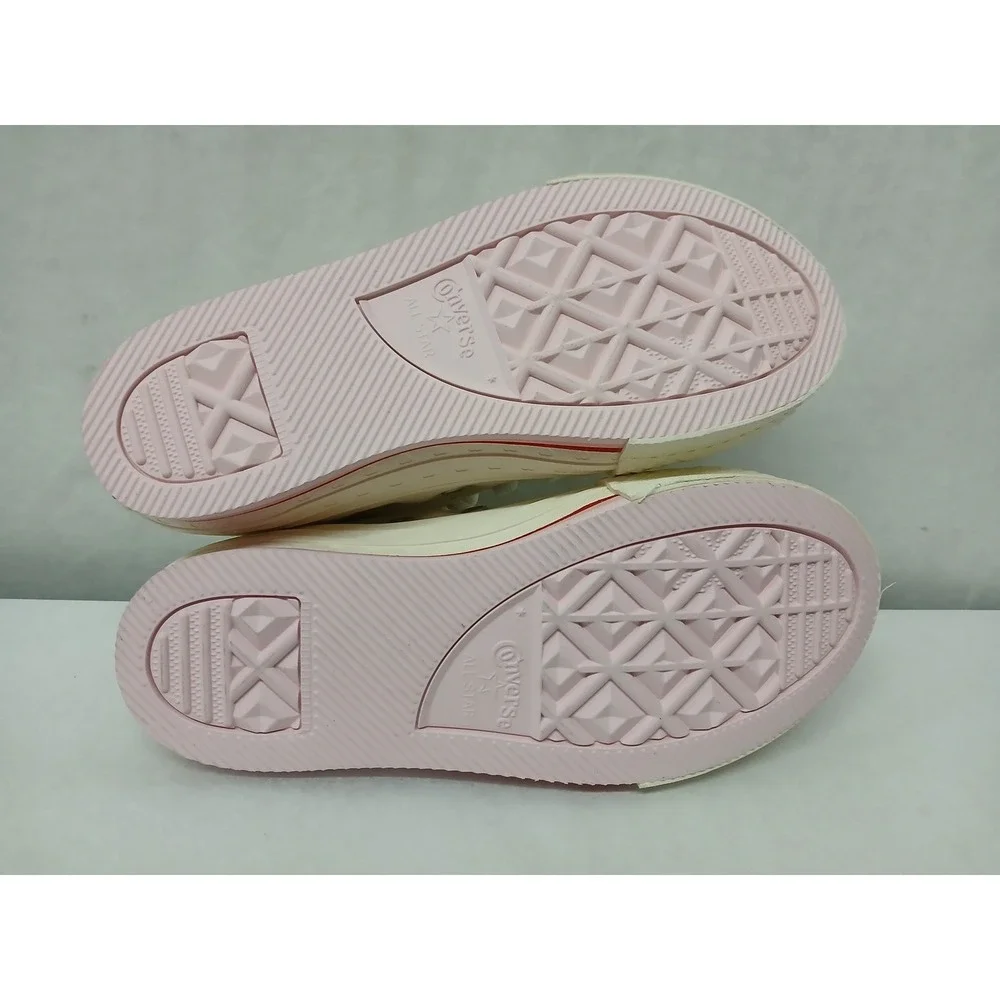 Converse Girl's Chuck Taylor All Star Eva Lift Hi Top Shoes A10717C White‎ Sz 13